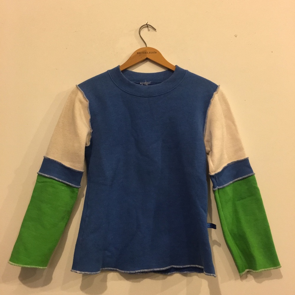 One of a kind moto style sweatshirt